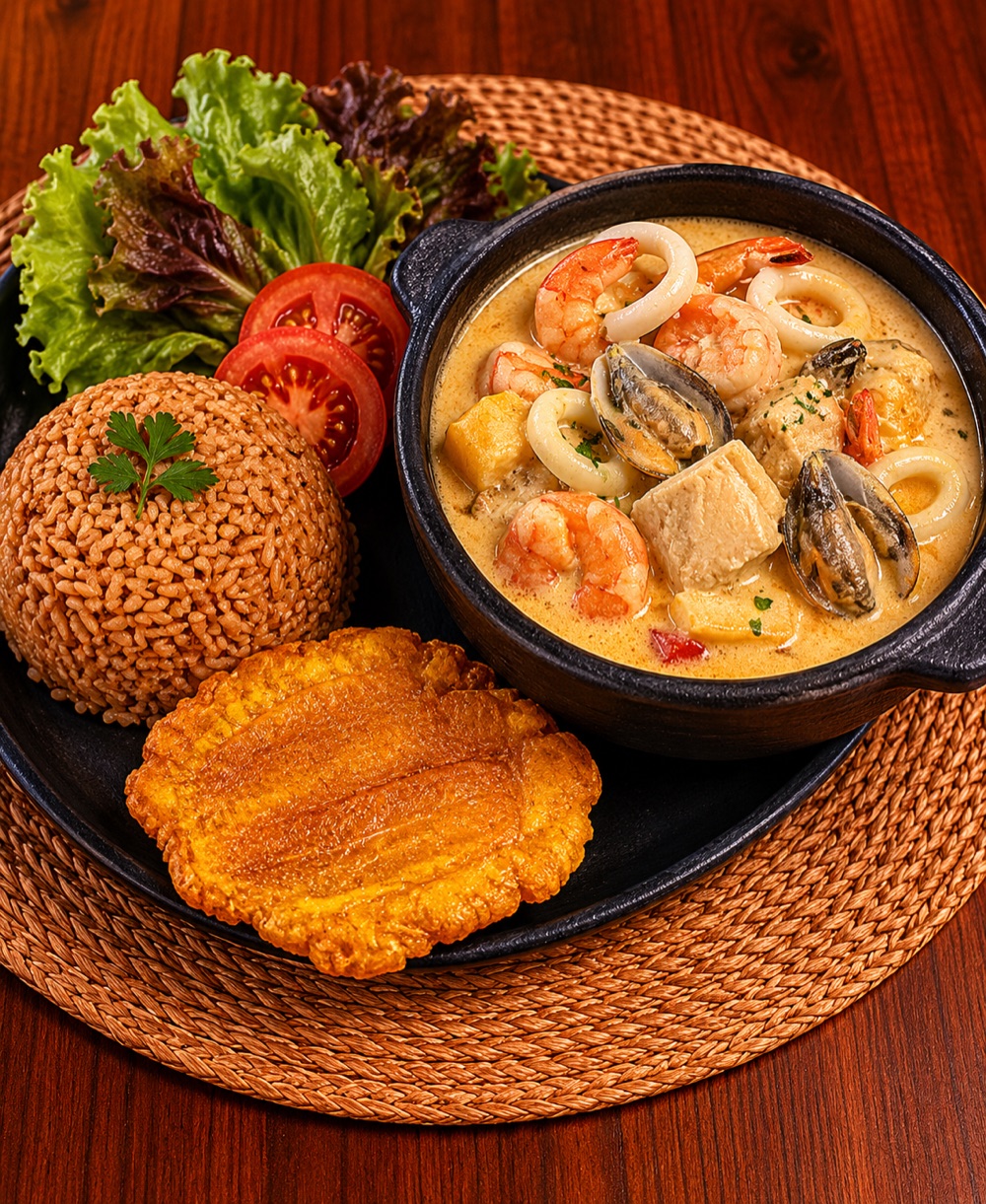 Cazuela de Mariscos o de Camarones